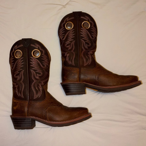Ariat Cowboy Boots Men’s size 8.5 EE (wide) - Picture 2 of 10